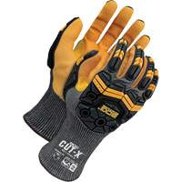 Cut-X&reg; Cut-Resistant Touchscreen Impact Gloves, 6, Foam Nitrile Palm, Elastic Cuff Rideout Tool & Machine Inc.