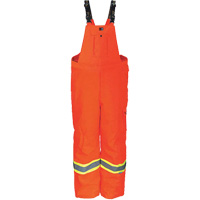 Heavy-Duty FR-Treated Journeyman 300D Trilobal Rip-Stop Coveralls, Polyester, Small, High Visibility Orange Rideout Tool & Machine Inc.