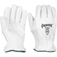 Cut-Resistant Driver's Gloves, Small, Grain Goatskin Palm Rideout Tool & Machine Inc.