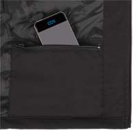 Heated Soft-Shell Jacket, Men's, Small, Black Rideout Tool & Machine Inc.