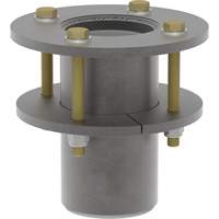 DBI-SALA&reg; Confined Space Deck Mount Base, Stainless Steel Rideout Tool & Machine Inc.