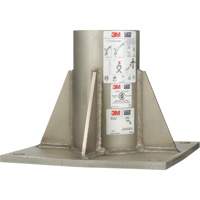 DBI-SALA&reg; Confined Space Floor Mount High Capacity Davit Mast Base, Stainless Steel Rideout Tool & Machine Inc.