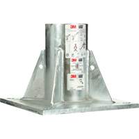 DBI-SALA&reg; Confined Space Floor Mount Base, Galvanized Rideout Tool & Machine Inc.