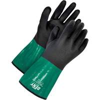 Gants r.sistant aux produits chimiques avec doublure r&eacute;sistante &agrave; la coupe, Taille 6/T-petit, 12" lo, PVC Rideout Tool & Machine Inc.