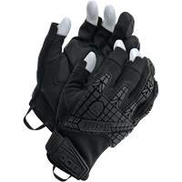 X-Site&reg; Impact Trigger Finger Gloves, Suede Palm, Size X-Small Rideout Tool & Machine Inc.