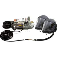 2-Worker DEFENDER Supplied Air Shield & Helmet System Rideout Tool & Machine Inc.