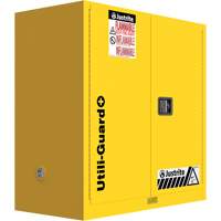 Armoire de s&eacute;curit&eacute; pour produits inflammables Utili-Guard+, 30 gal., 1 Porte(s), 43" La x 44" h x 22" p Rideout Tool & Machine Inc.