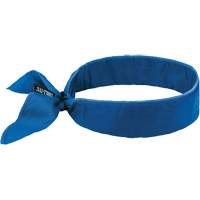 Bandeau de refroidissement Chill-Its 6702 avec polym&egrave;res int&eacute;gr&eacute;s et fermeture &agrave; nouer, Bleu Rideout Tool & Machine Inc.