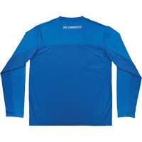 Chill-Its 6689 Cooling Long Sleeve Sun Shirt with UV Protection, Blue, Small Rideout Tool & Machine Inc.