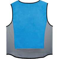 Chill-Its 6667 Wet Evaporative Cooling Vest with Zipper Closure, Medium, Blue Rideout Tool & Machine Inc.