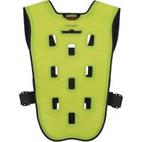 Chill-Its 6685 Dry Evaporative Cooling Vest with Zipper Closure, X-Small, High Visibility Lime-Yellow Rideout Tool & Machine Inc.