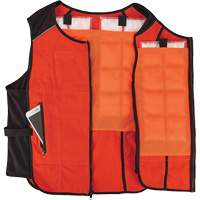 Chill-Its 6260 Lightweight Phase Change Cooling Vest with Rechargeable Packs, Small/Medium, Orange Rideout Tool & Machine Inc.