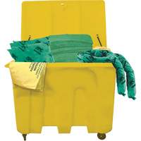 Trousse de d&eacute;versements de produits chimiques pour camion SPC HazWik, Mati&egrave;res dangereuses, Bac, Absorbance de 160 gal. US Rideout Tool & Machine Inc.