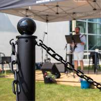 Plastic Barrier Chain, Green Rideout Tool & Machine Inc.