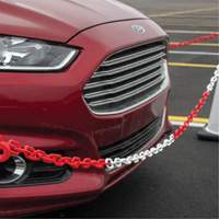 Bicolour Plastic Barrier Chain, Green/White Rideout Tool & Machine Inc.