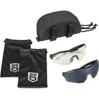 MY6 Safety Glasse Eyeshield Kit, Clear/Smoke Lens, Anti-Fog/Anti-Scratch, ANSI Z87+ Rideout Tool & Machine Inc.