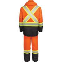 High-Visibility 150-Deniers Rain Suit, Polyester, Small, High Visibility Orange Rideout Tool & Machine Inc.