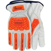Gants r&eacute;sistants &agrave; la coupe Scape Goat, T-petit, Paume en Ch&egrave;vre, Poignet &eacute;lastique/Conducteur Rideout Tool & Machine Inc.
