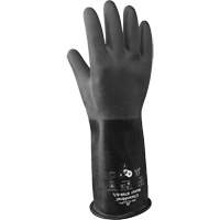 879R Acid-Resistant Gloves, Size Medium/8, 14" L, Butyl Rubber, 28-mil Rideout Tool & Machine Inc.