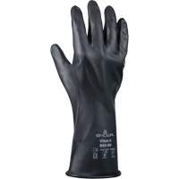 893 Chemical & Acid Resistant Gloves, Size Small/7, 12" L, Butyl Rubber/Viton&reg;, 12-mil Rideout Tool & Machine Inc.