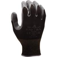 370B Gloves, 6/Small, Nitrile Coating, 13 Gauge, Nylon Shell Rideout Tool & Machine Inc.