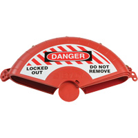 Collapsible Gate Valve Lockout Device, Wheel Type Rideout Tool & Machine Inc.