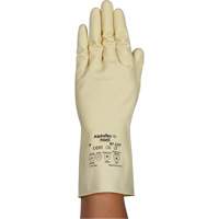 AlphaTec&reg; 87-137 Lightweight Natural Gloves, Size 7, 11.8" L, Rubber Latex, 16-mil Rideout Tool & Machine Inc.