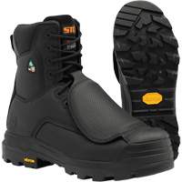 Bottes de travail Vulcan avec protecteur m&eacute;tatarsien &agrave; l'ext&eacute;rieur, Cuir, Taille 5, Imperm&eacute;able Rideout Tool & Machine Inc.