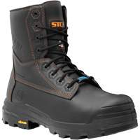 Bottes de travail Metpro Flex avec protecteur m&eacute;tatarsien, Cuir, Taille 4, Imperm&eacute;able Rideout Tool & Machine Inc.