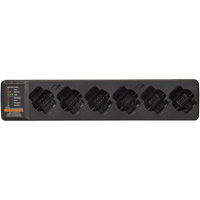 Chargeur multi-unit&eacute;s &agrave; 6 emplacements pour radio bidirectionnelle Curve Rideout Tool & Machine Inc.