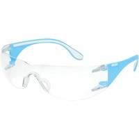 Adapt Lite Blue/White Safety Glasses, Clear Lens, Anti-Fog/Anti-Scratch, ANSI Z87+/Meets/Exceeds CSA Z94.3 Rideout Tool & Machine Inc.