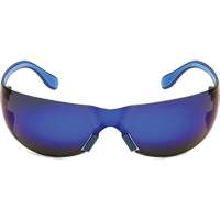 Adapt Lite Safety Glasses, Blue Mirror Lens, Anti-Fog/Anti-Scratch, ANSI Z87+/Meets/Exceeds CSA Z94.3 Rideout Tool & Machine Inc.