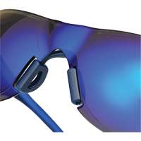 Adapt Lite Safety Glasses, Blue Mirror Lens, Anti-Fog/Anti-Scratch, ANSI Z87+/Meets/Exceeds CSA Z94.3 Rideout Tool & Machine Inc.