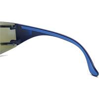 Adapt Lite Safety Glasses, Blue Mirror Lens, Anti-Fog/Anti-Scratch, ANSI Z87+/Meets/Exceeds CSA Z94.3 Rideout Tool & Machine Inc.