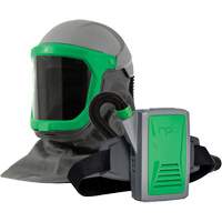 Z-Link Powered Air Respirator with Zytec FR Shoulder Cape, Facepiece Respirator/Welding Helmet Rideout Tool & Machine Inc.
