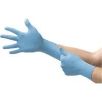 MICROFLEX 92-134 Versatility Disposable Gloves, 5.5/6/X-Small, Nitrile, 2.76-mil/3.94-mil, Powder-Free, Blue, Class 2 Rideout Tool & Machine Inc.