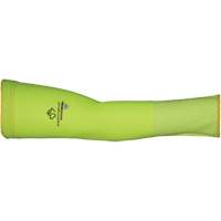 Max KTX1HV Cut-Resistant Sleeve, Small, TenActiv, 18", ASTM ANSI Level A9, High Visibility Yellow Rideout Tool & Machine Inc.
