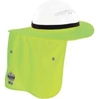 Chill-Its&reg; Lime Green FR Hard Hat Brim with Neck Shade Rideout Tool & Machine Inc.