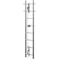 Syst&egrave;me antichute &agrave; c&acirc;ble pour &eacute;chelle verticale VI-Go, Acier galvanis&eacute; Rideout Tool & Machine Inc.