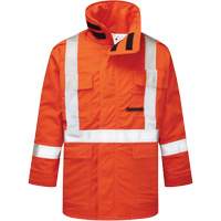 Parka isol&eacute; de 9 oz Haute visibilit&eacute; Avenger, style 515, Hommes, T-petit, Orange Rideout Tool & Machine Inc.