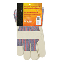 Abrasion-Resistant Comfort Fitters Glove, Large, Grain Pigskin Palm, Cotton Inner Lining Rideout Tool & Machine Inc.