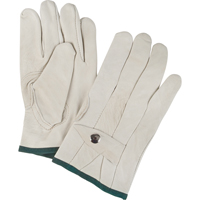 Standard-Duty Ropers Gloves, Medium, Grain Cowhide Palm SM589 | Rideout Tool & Machine Inc.
