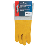 Superior Fit TIG Welding Gloves, Split Deerskin, Size Medium SM598R | Rideout Tool & Machine Inc.