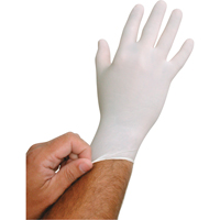 BioTek<sup>®</sup> Disposable Gloves, Small, Latex, 6-mil, Powdered, White SM882 | Rideout Tool & Machine Inc.