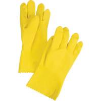 ChemStop™ Gloves, Size Small/7, 12" L, Latex, Flock-Lined Inner Lining, 16-mil SGI300 | Rideout Tool & Machine Inc.