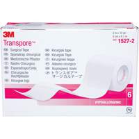 Transpore™ Surgical Tape, Class 1, 30' L x 2" W SN771 | Rideout Tool & Machine Inc.
