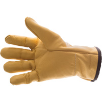 Anti-Vibration Leather Air Glove<sup>®</sup>, Size Medium, Grain Leather Palm SR335 | Rideout Tool & Machine Inc.