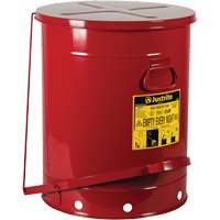 Oily Waste Cans, FM Approved/UL Listed, 21 US gal., Red SR360 | Rideout Tool & Machine Inc.