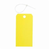 Blank Accident Prevention Tags, Metal, 3" W x 5-3/4" H SX823 | Rideout Tool & Machine Inc.