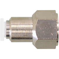 Topfit Female Threaded Y-Connector Fitting, 1/4" Dia, Polymer Rideout Tool & Machine Inc.